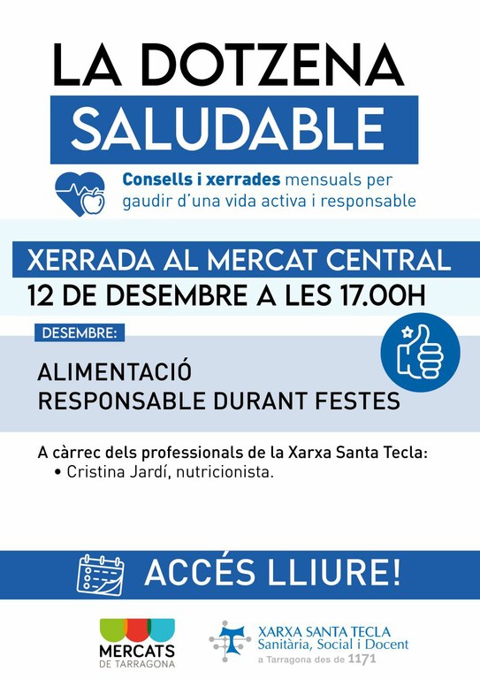 Alimentació responsable durant les festes