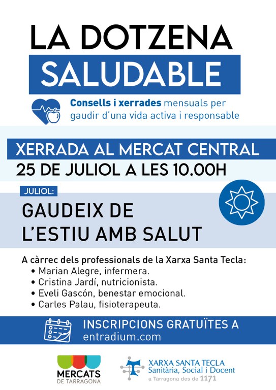 Gaudeix de l'estiu amb salut