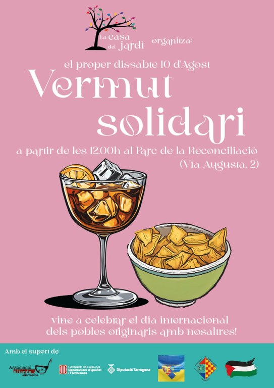 Vermut Solidari "Dia internacional dels pobles originaris"