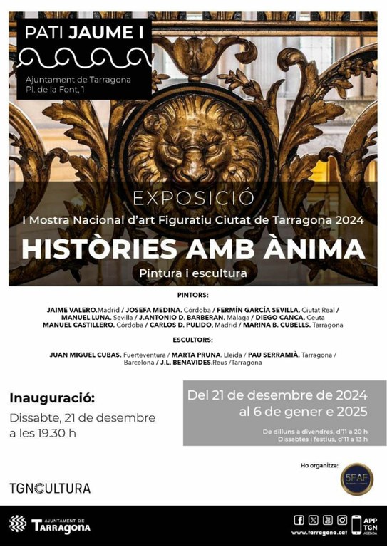 Inauguració exposició "Històries amb ànima"