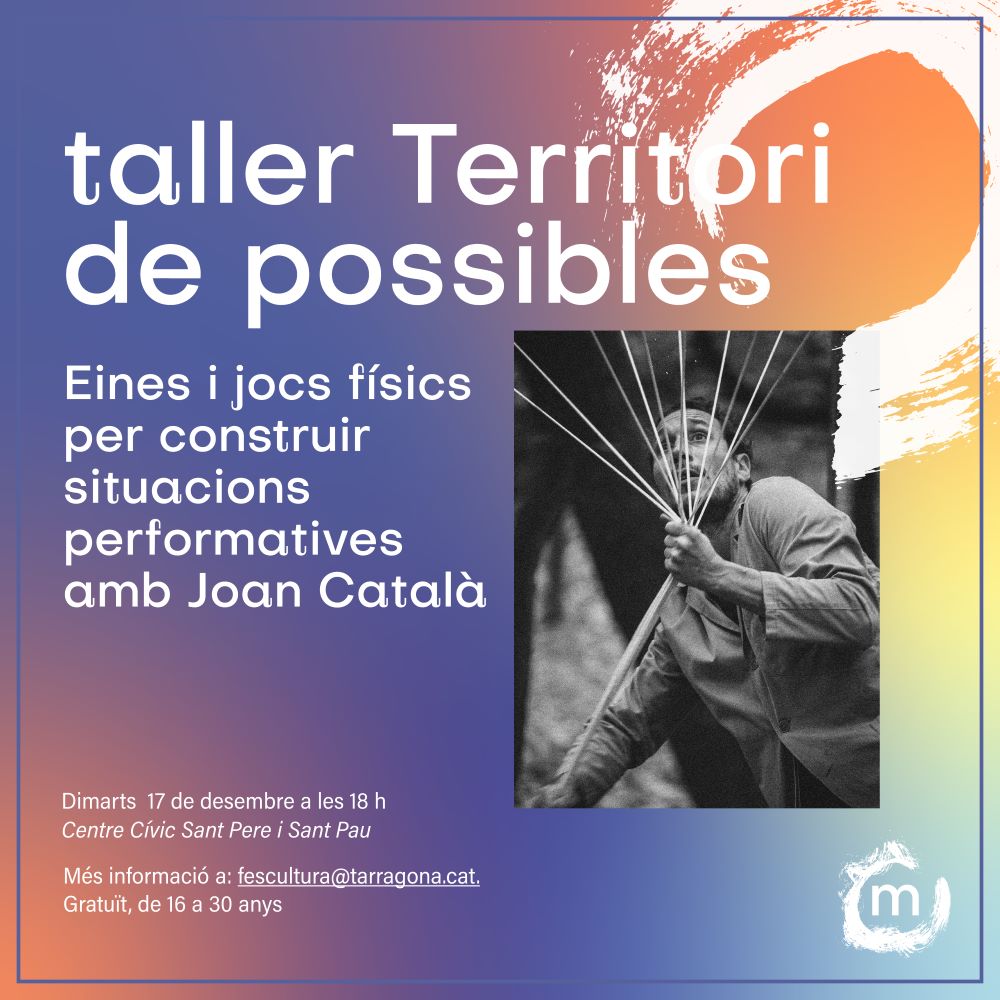 Taller territori de possibles, amb Joan Català