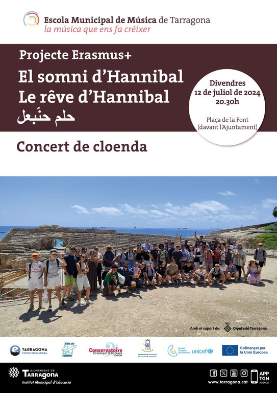 El somni d'Hannibal, concert de cloenda del Projecte Erasmus+
