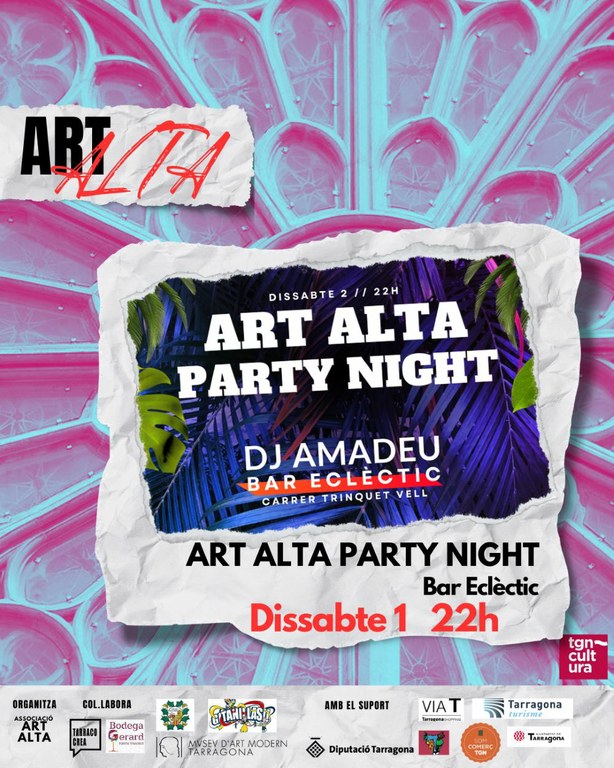 Art Alta party night amb DJ Amadeu