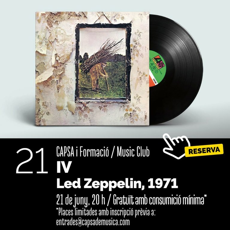 Capsa i formació - Músic Club: IV Led Zeppelin, 1971