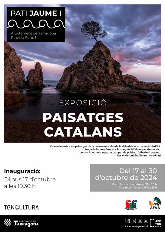 Inauguració de l'exposició "Paisatges Catalans"