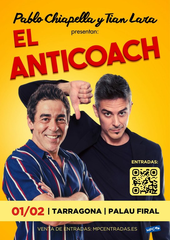 "El Anticoach", amb Pablo Chiapella i Tian Lara