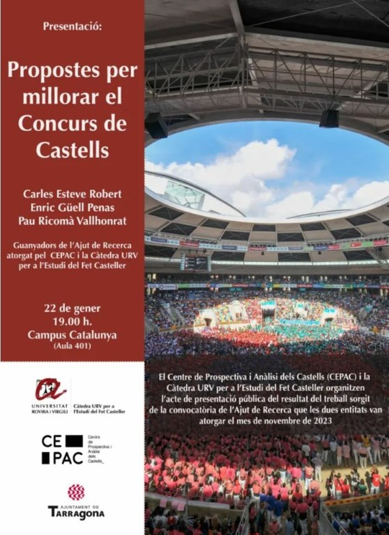 Propostes per millorar el Concurs de Castells