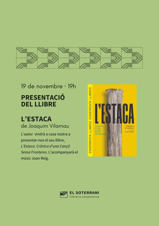 Presentació del llibre l'Estaca