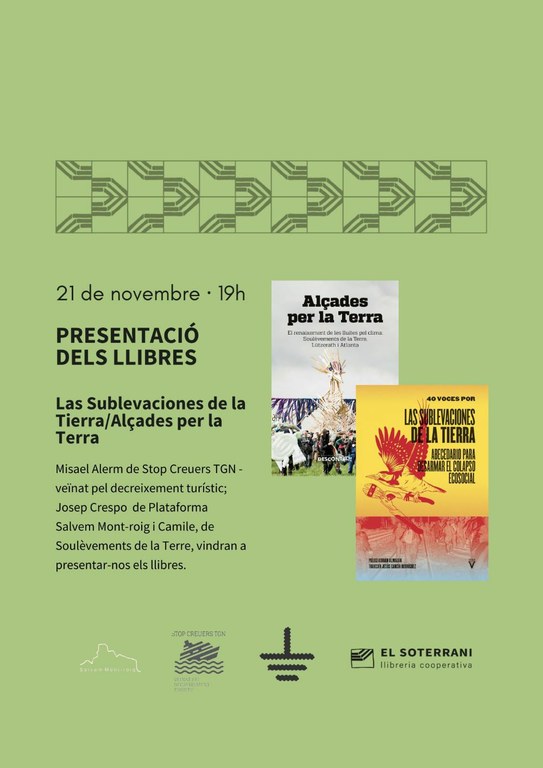 Presentació dels llibres Las Sublevaciones de la Tierra i Alçades per la Terra