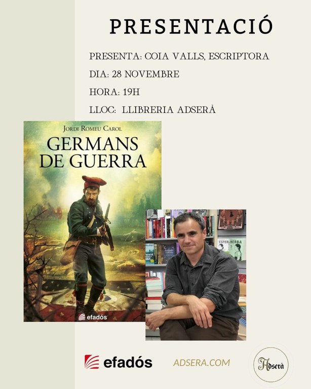 Presentació: Germans de guerra, de Jordi Romeu