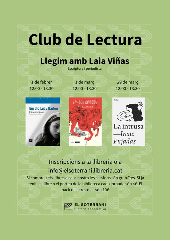 Club de lectura: Llegim amb Laia Viñas