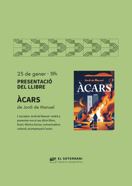 Presentació del llibre Àcars