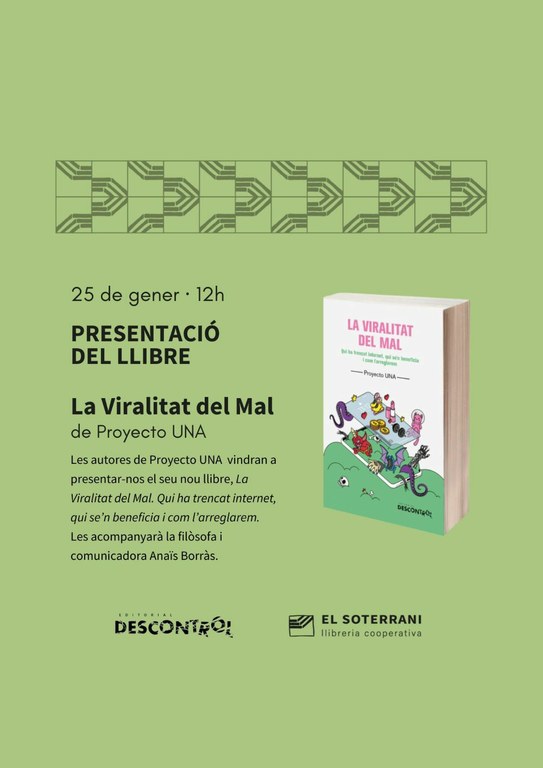 Presentació del llibre La viralitat del mal