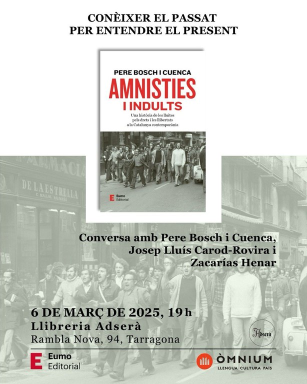  Presentació del llibre "Amnisties i indults"