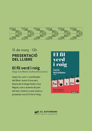 Presentació del llibre "El fil verd i roig"