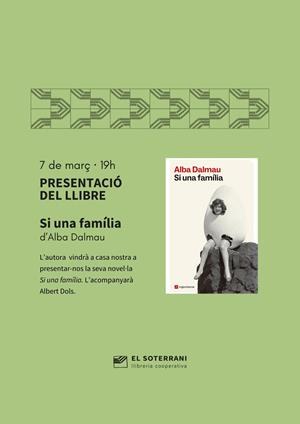 Presentació del llibre "Si una família"