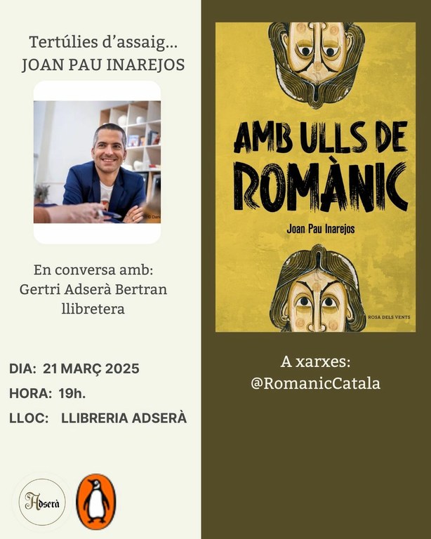 Tertúlia d'assaig: Amb ulls de romànic de Joan Pau Inarejos