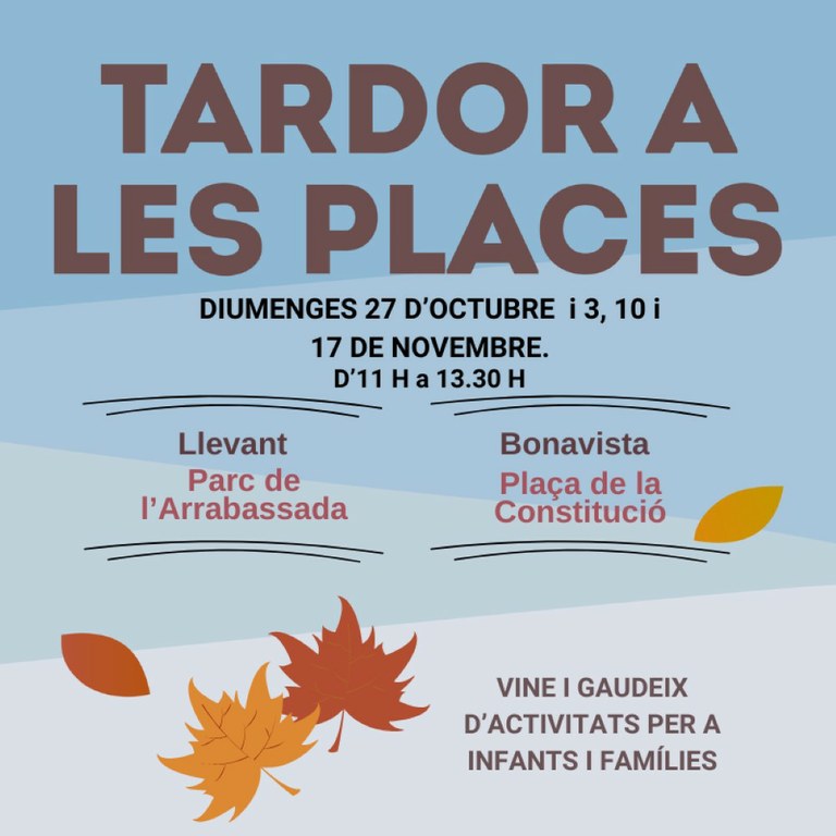 [SUSPÈS] Tardor a les Places