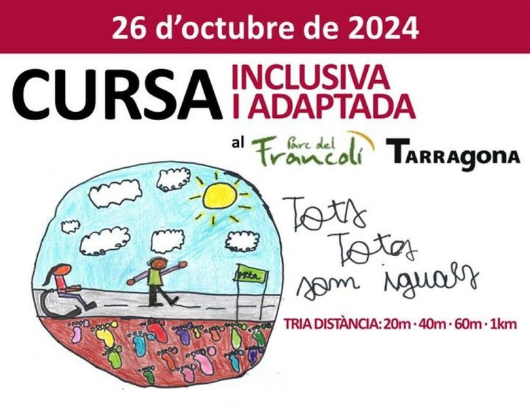 [AJORNAT] IV Cursa Inclusiva i Adaptada de Tarragona