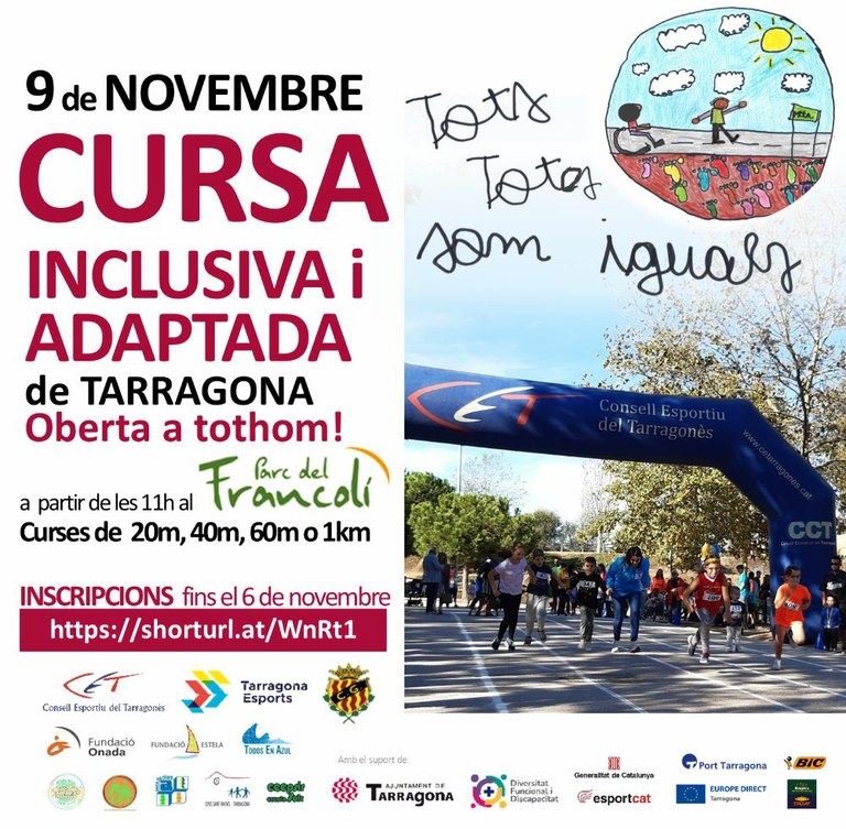  IV Cursa Inclusiva i Adaptada de Tarragona