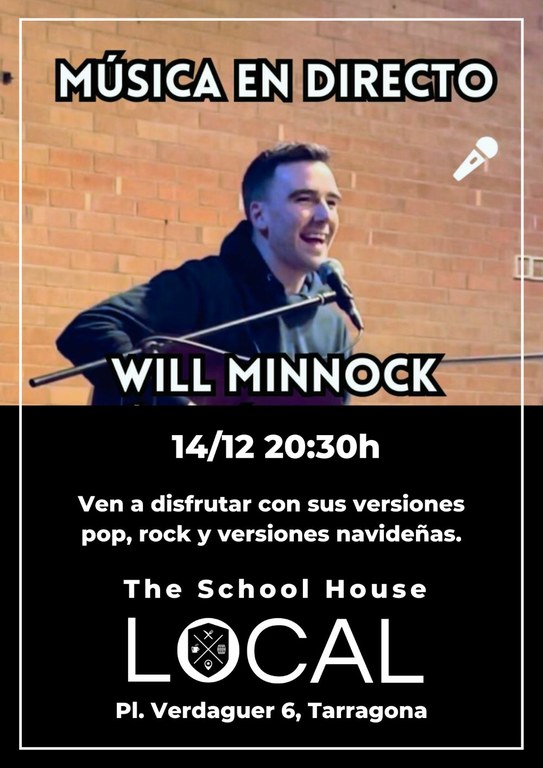 Concert, amb Will Minnock