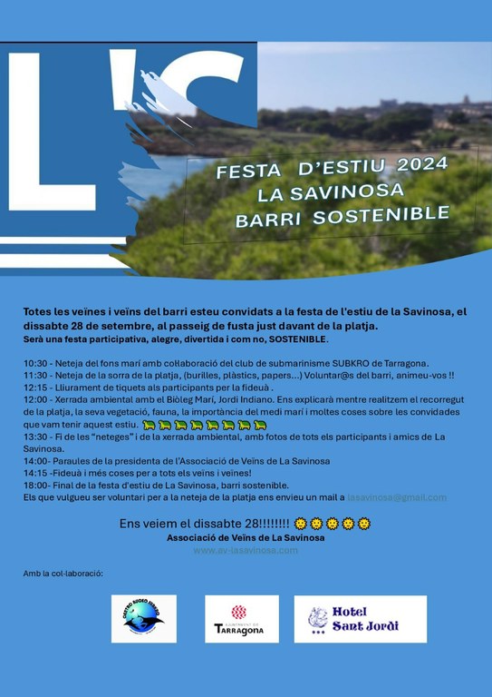 Festa d'estiu de La Savinosa '24