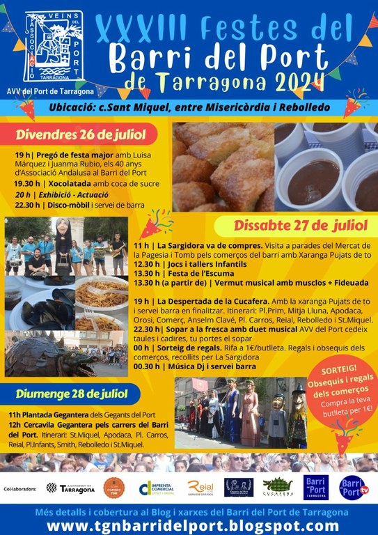 XXXIII Festes del Barri del Port de Tarragona '24