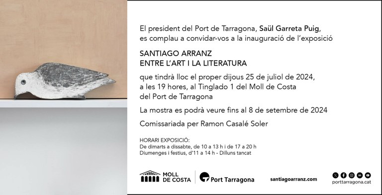 Inauguració "Entre l'Art i la Literatura"