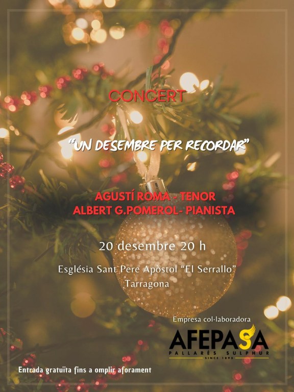 Concert "Un desembre per recordar"