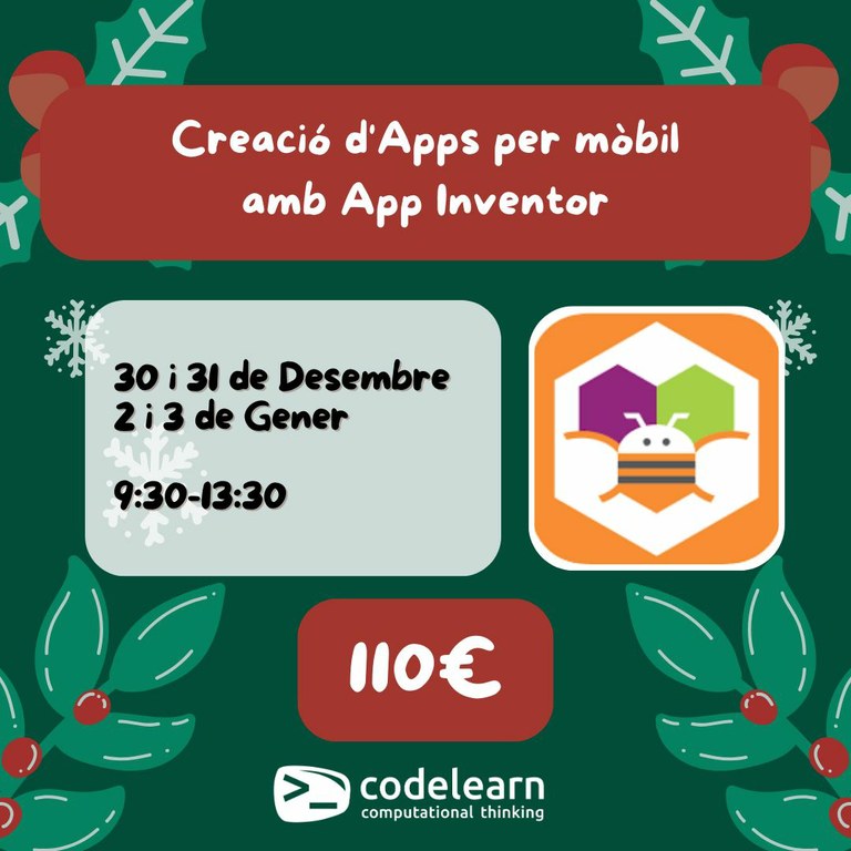 Creació d'Apps per mòbil amb App Inventor