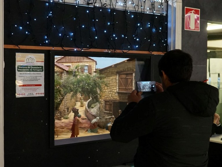 Pessebre al Mercat Central de Tarragona