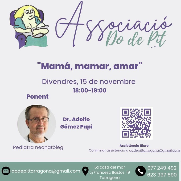 Conferència "Mama, Amar, Mamar"