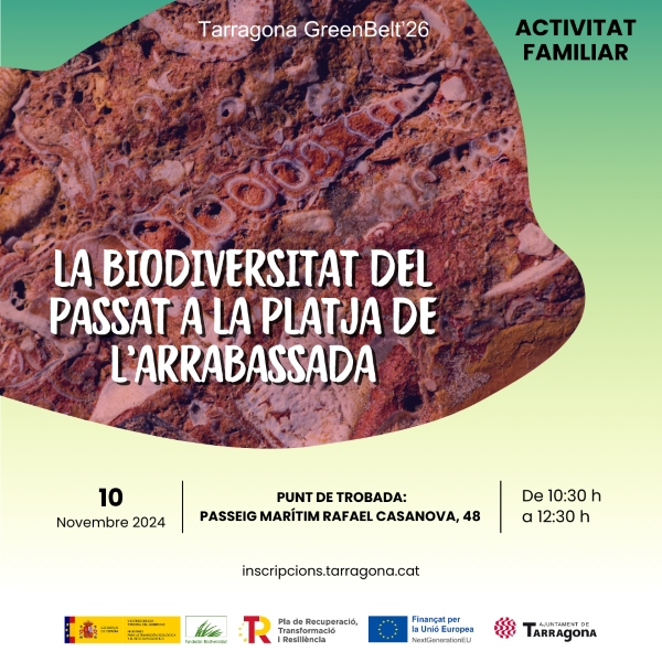 La Biodiversitat del passat a la platja de l'Arrabassada