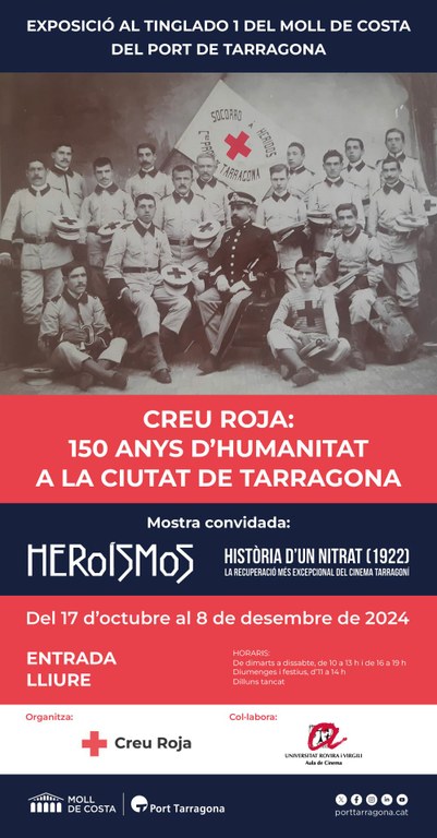 Creu Roja: 150 anys d'humanitat a la ciutat de tarragona