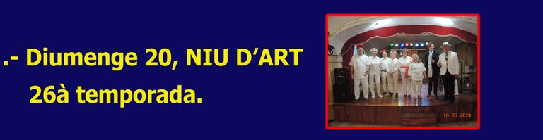 Niu d'Art (26a temporada)