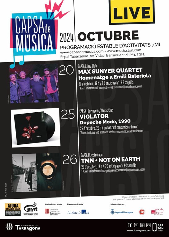 Octubre tardorenc - Max Sunyer Quartet, homenatge a Emili Baleriola