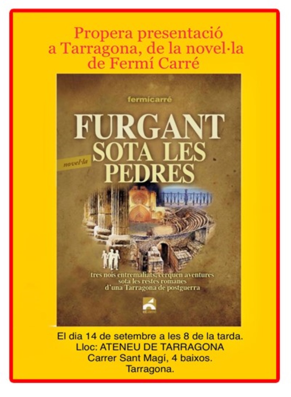 Furgant sota les pedres, de Fermí Carré