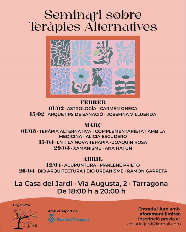 Seminari sobre teràpies alternatives