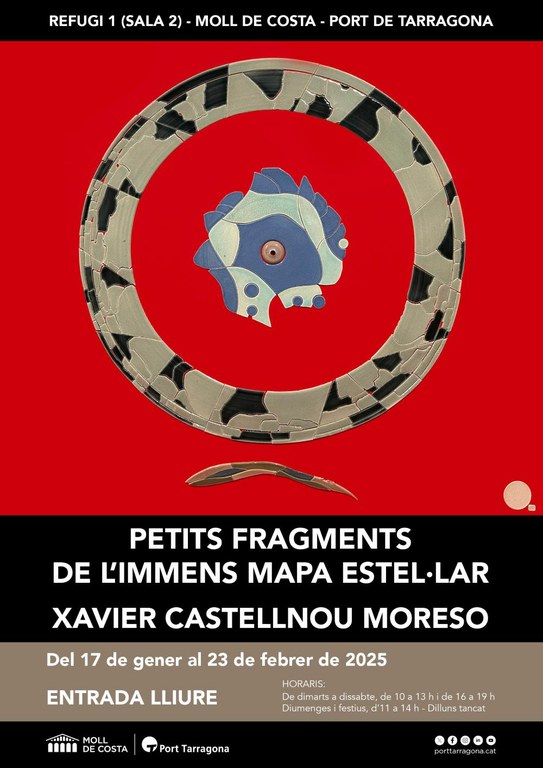 Exposició "Petits fragments de l'immens mapa estel·lar" de Xavier Castellnou Moreso