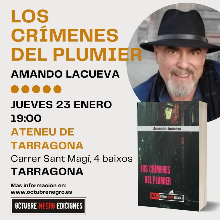 Presentació llibre “Los crímenes del plumier”