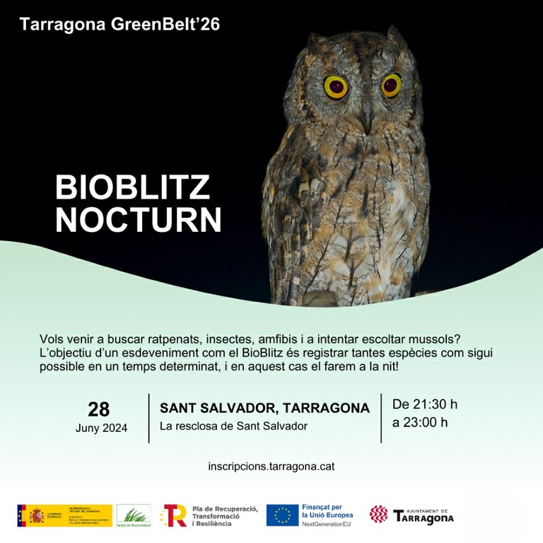 Bioblitz Nocturn a la Resclosa de Sant Salvador