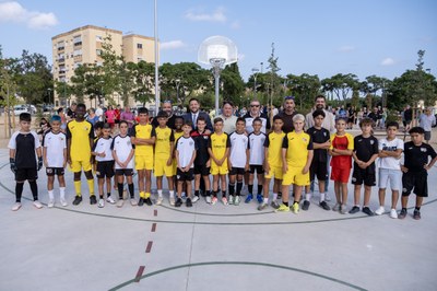 Tarragona estrena un  parc esportiu entre els barris de l'Albada i Parc Riuclar