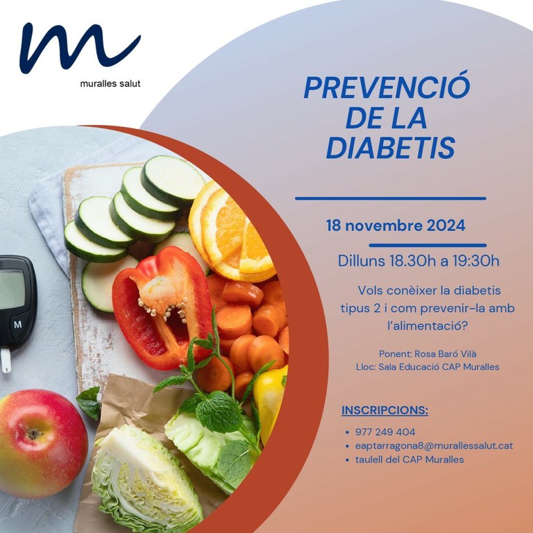 Cicle Alimentació Saludable - Prevenció de la diabetis