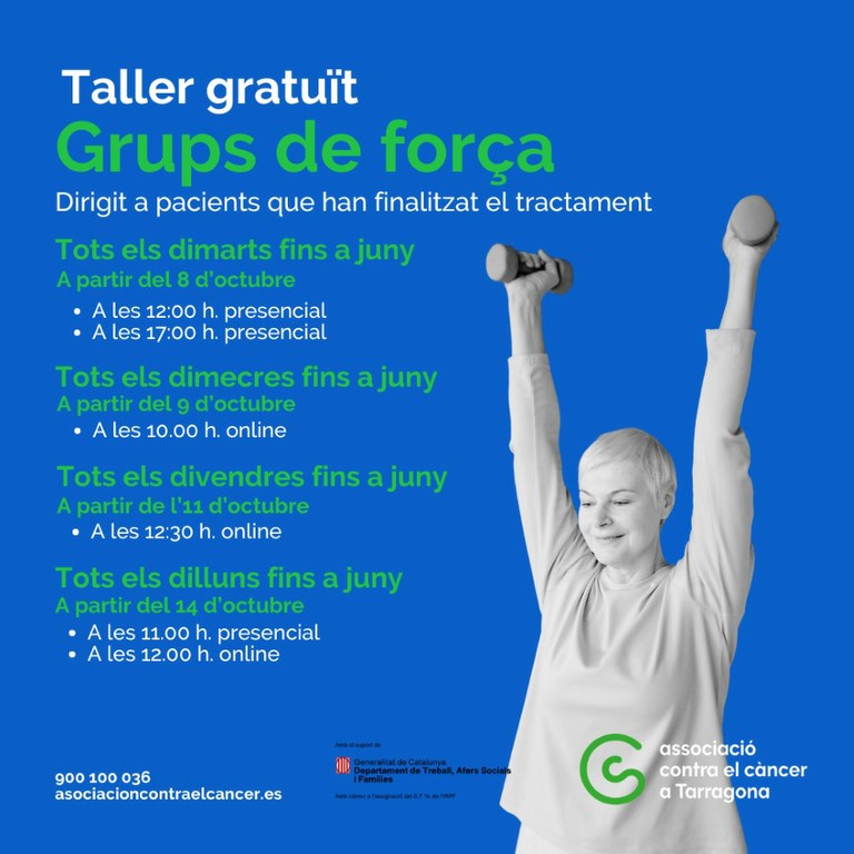 Fisioteràpia grupal: grups de força 