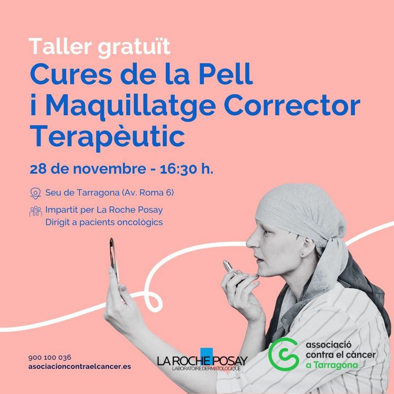 Taller de cures de la pell i maquillatge corrector terapèutic