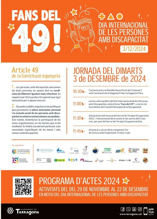 Dia Internacional de les persones amb discapacitat