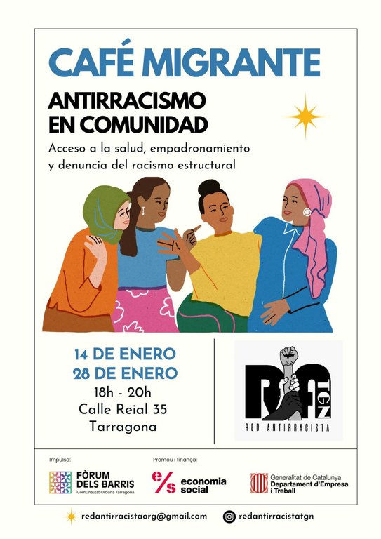 Cafè Migrant, antirracisme en comunitat